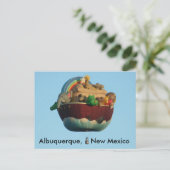 Briefkaart voor luchtballonnetjes (Staand voorkant)