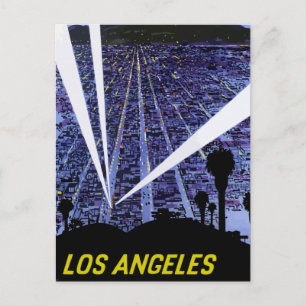  Briefkaart voor luchtvervoer Los Angeles