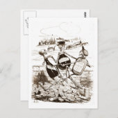 Briefkaart voor makreel (Voorkant / Achterkant)