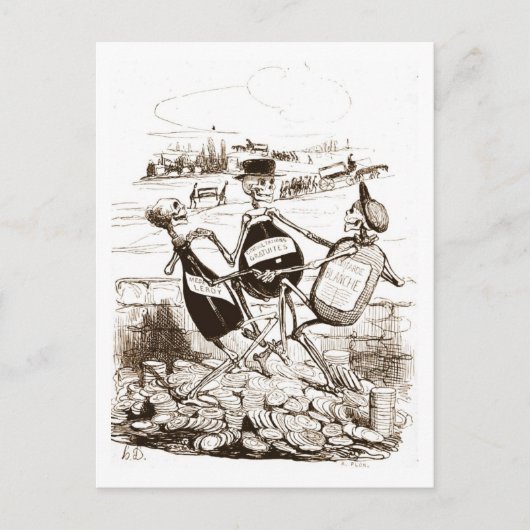 Briefkaart voor makreel (Voorkant)