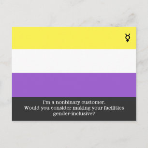 Briefkaart voor managers