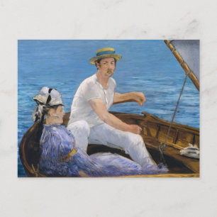Briefkaart voor Manet Boating