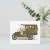 Briefkaart voor militaire ontwapening (Staand voorkant)