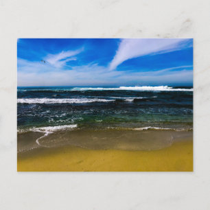 Briefkaart voor mooie kustkust Californië