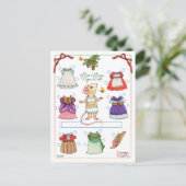 Briefkaart voor muistappapier (Staand voorkant)