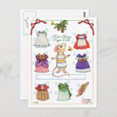 Briefkaart voor muistappapier (Voorkant / Achterkant)