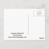 Briefkaart voor oosterse vogelpest (Achterkant)