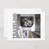 Briefkaart voor ophaalservice (Voorkant / Achterkant)