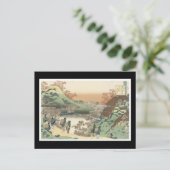 Briefkaart voor oude Japanse kunst (Staand voorkant)