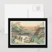 Briefkaart voor oude Japanse kunst (Voorkant / Achterkant)