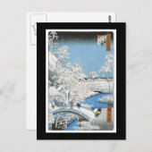 Briefkaart voor oude Japanse kunst (Voorkant / Achterkant)