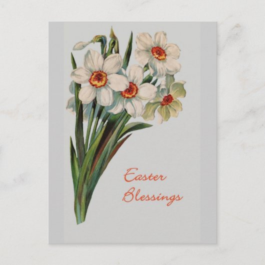 Briefkaart voor paasafzuigingen (Voorkant)