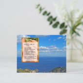 Briefkaart voor plantenzakje (Staand voorkant)