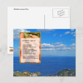 Briefkaart voor plantenzakje (Voorkant / Achterkant)