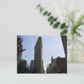 briefkaart voor platte ijzerbouw (Staand voorkant)