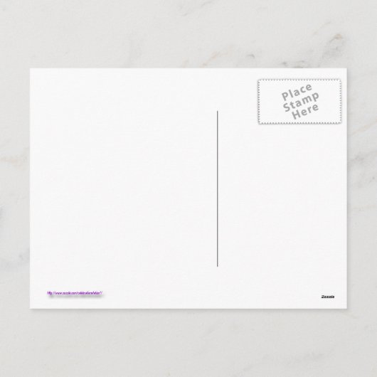 Briefkaart voor pretkerst (Achterkant)