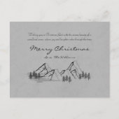 Briefkaart voor prettige kerstfeestdagen (Voorkant)