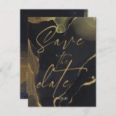 briefkaart voor publicatie op de datum opslaan in (Voorkant / Achterkant)