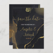 briefkaart voor publicatie op de datum opslaan in (Voorkant / Achterkant)