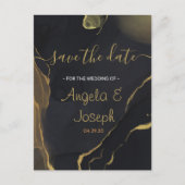 briefkaart voor publicatie op de datum opslaan in (Voorkant)