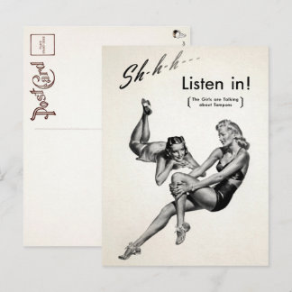 Briefkaart voor  reclame