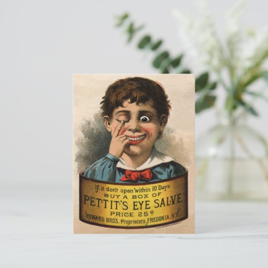 Briefkaart voor reclame (Staand voorkant)