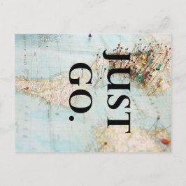 Briefkaart voor reizen