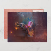 Briefkaart voor reizen (Voorkant / Achterkant)