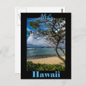 Briefkaart voor reizen - Hawaii (Voorkant / Achterkant)