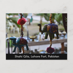 Briefkaart voor reizen - Shahi Qila - Pakistan