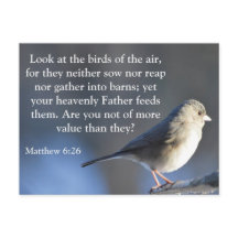 Briefkaart voor religieuze aanmoediging