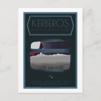 Briefkaart voor ruimtevaart - Kerberos