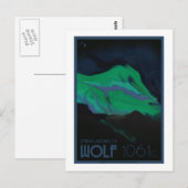 Briefkaart voor ruimtevaart - Wolf 1061c (Voorkant / Achterkant)