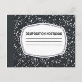 Briefkaart voor samenstellingnotebook (Voorkant)