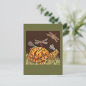 briefkaart voor schoolbus (Staand voorkant)