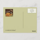 briefkaart voor schoolbus (Achterkant)