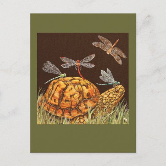 briefkaart voor schoolbus (Voorkant)