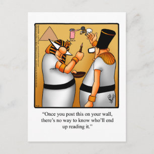 Briefkaart voor sociale media Humor "Spectickles"