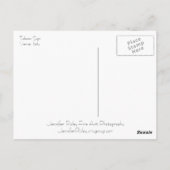 Briefkaart voor tabaci-gebarenteken (Achterkant)