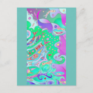 Briefkaart voor tapes