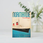 Briefkaart voor transatlantische reizen (Staand voorkant)