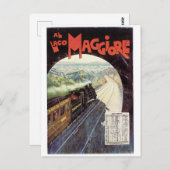 Briefkaart voor treinreizen Europa (Voorkant / Achterkant)