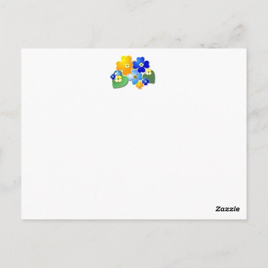 Briefkaart voor ventilatorschoeisel (Achterkant)