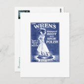 Briefkaart voor voetlicht (Voorkant / Achterkant)