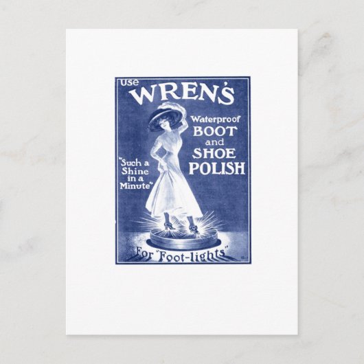 Briefkaart voor voetlicht (Voorkant)