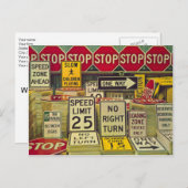 Briefkaart voor weergave van verkochte objecten va (Voorkant / Achterkant)