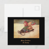 Briefkaart voor winterslaap (Voorkant / Achterkant)