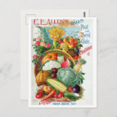 Briefkaart voor zaaigoed (Voorkant / Achterkant)