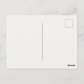 Briefkaart voor zaaigoed (Achterkant)