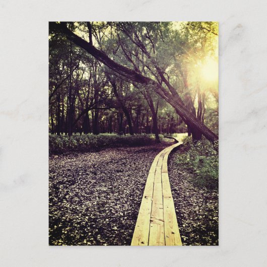 briefkaart voor zandpuntsporen (Voorkant)